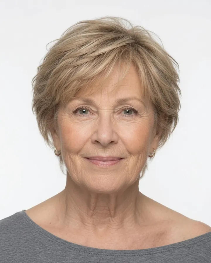 Illustrative portrait for the fictional Margaret Ellis profile